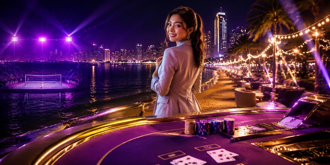 Permainan Baccarat meja langsung bertema Penang di kasino dalam talian 550